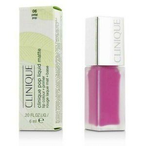 NEW Clinique Pop Liquid Matte Lip Color + Primer- 06